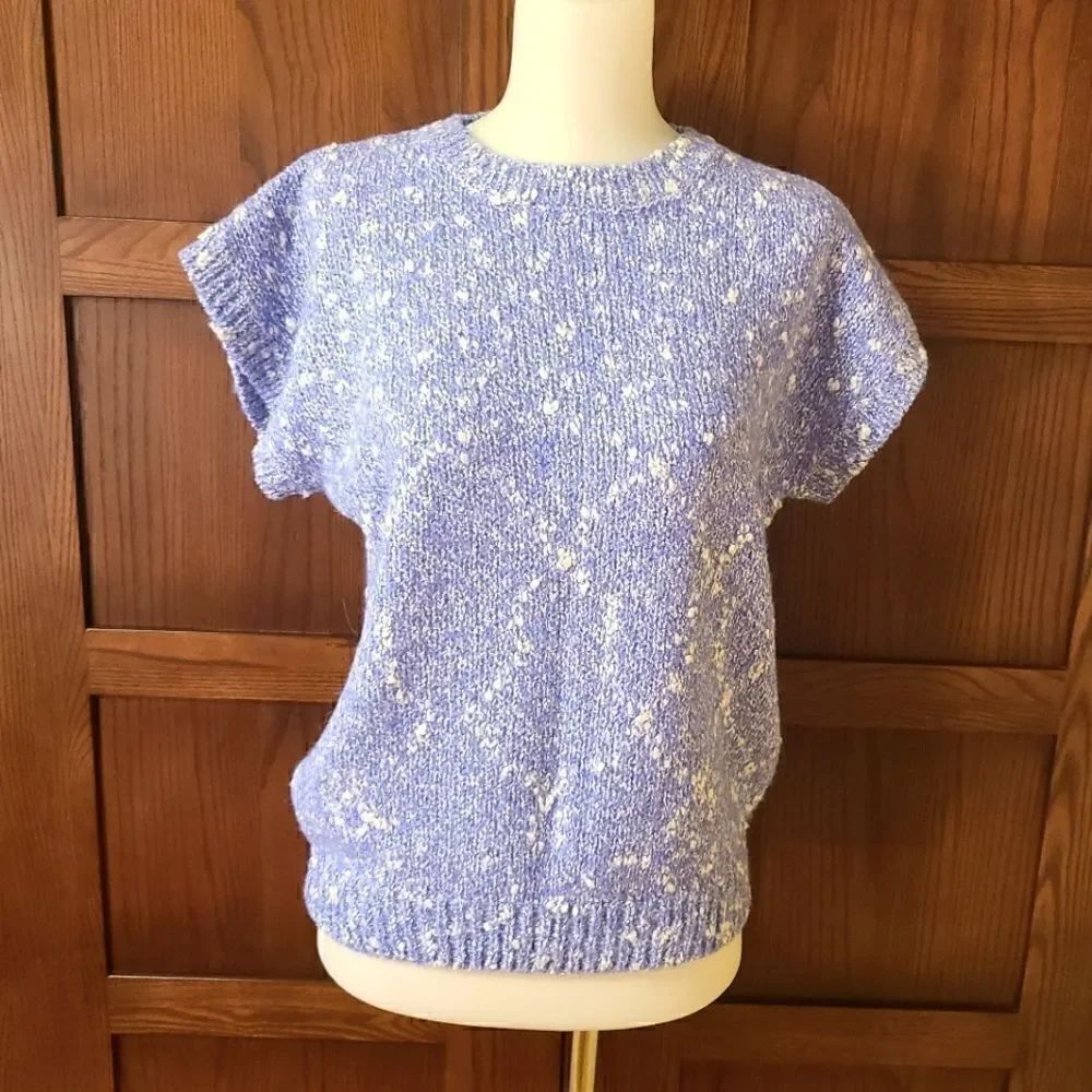 Vintage Marled Knit Sweater